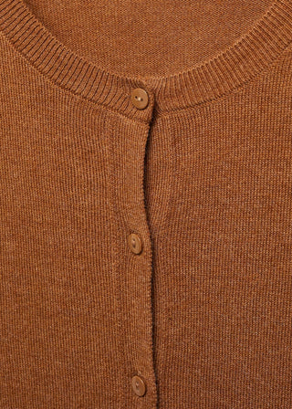 Cárdigan Cuello Redondo con Botones
