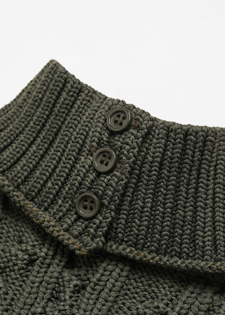 Blusa Cuello Halter con Tejido Trenzado