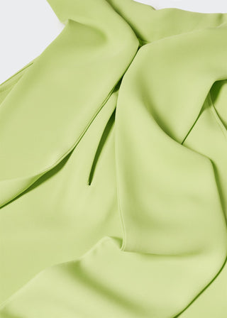 Blusa Cuello Halter con Detalle Abertura