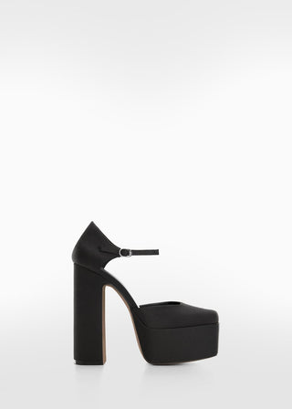 Zapato de Plataforma con Hebilla