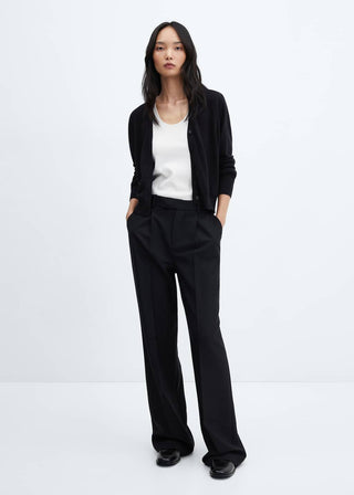 Cárdigan Manga Larga con Botones