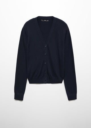 Cárdigan Manga Larga con Botones