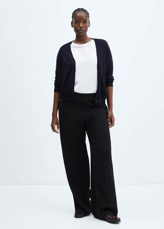 Cárdigan Manga Larga con Botones