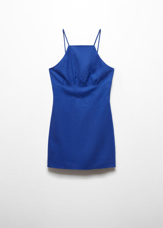 Vestido Corto con Tirantes Ajustables