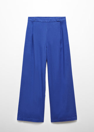 Pantalón Wide Leg con Cintura Elástica