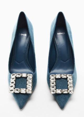 Zapato de Tacón con Adorno