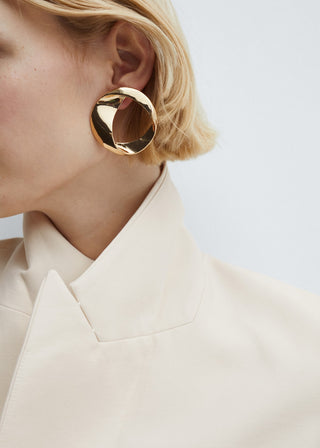 Aretes de Aros Retorcidos