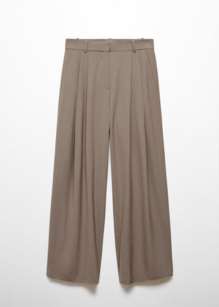 Pantalón Wide Leg con Pinzas