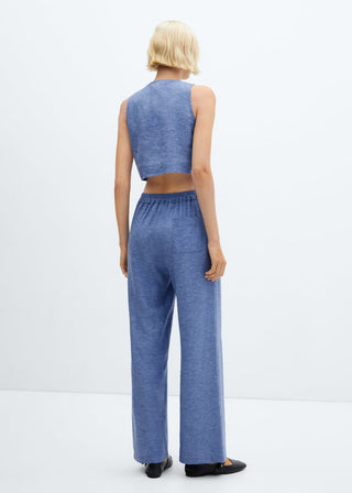 Pantalón Lino Cintura Elástica