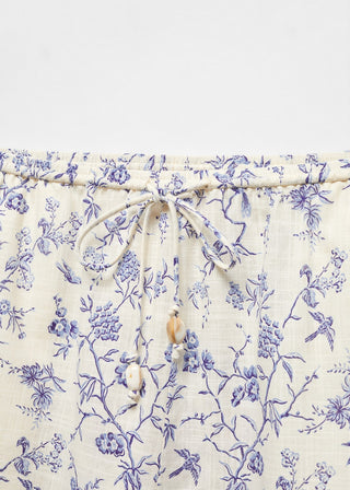 Pantalón con Cintura Elástica Estampado