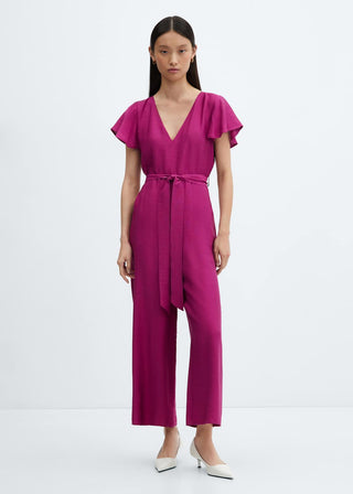 Enterizo Manga Corta con Volantes