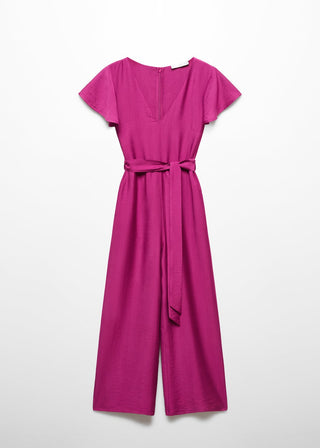 Enterizo Manga Corta con Volantes