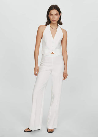 Chaleco Corto con Espalda Abierta