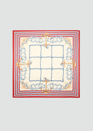 Pañuelo Cuadrado con Estampado