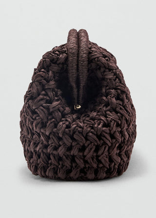 Bolso Clutch de Fibra Natural