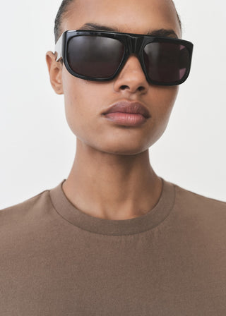 Camiseta Cuello Redondo de Algodón