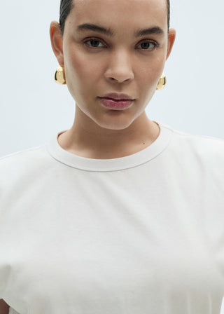 Camiseta Manga Corta de Algodón