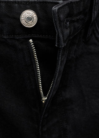 Short Denim Talle Alto con Bolsillos