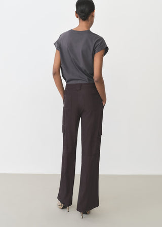 Camiseta Manga Corta Detalle Tachuelas