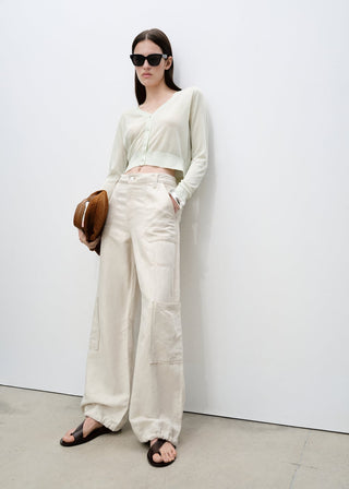 Cárdigan Semitransparente de Punto