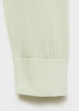 Cárdigan Semitransparente de Punto