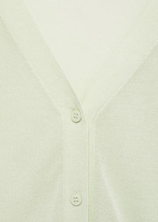 Cárdigan Semitransparente de Punto