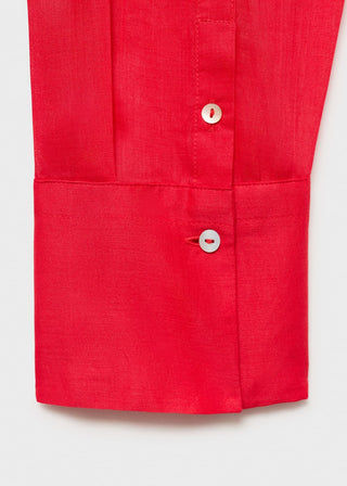 Camisa Manga Larga con Bolsillo