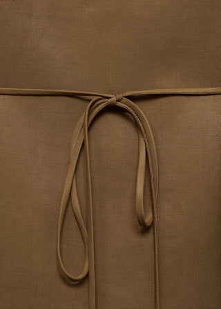 Blusa Cuello Redondo con Cinturón