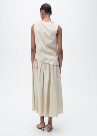 Blusa de Nudo con Algodón