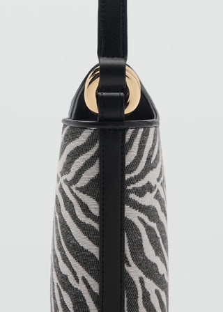 Bolso Bucket con Estampado Animal Print