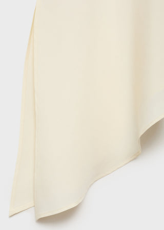 Blusa de Tirantes con Bajo Asimétrico