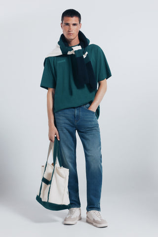 Camiseta Manga Corta con Gráfico