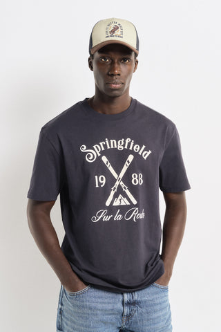 Camiseta Manga Larga con Gráfico