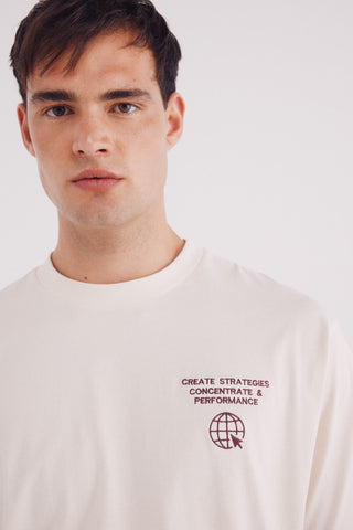 Camiseta Manga Corta con Gráfico