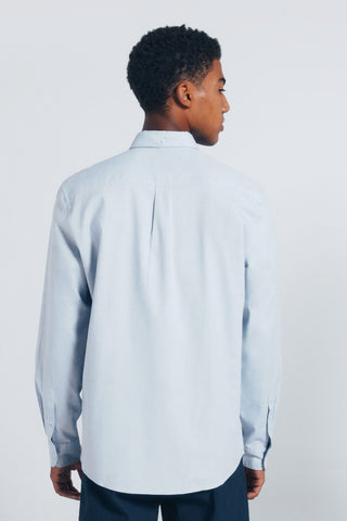 Camisa Manga Larga con Logo Bordado