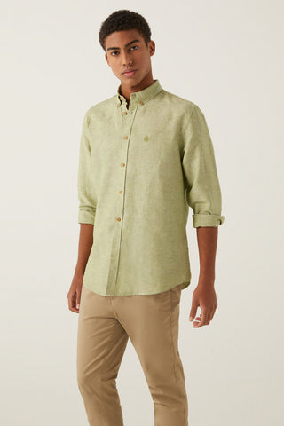 Camisa Manga Larga con Logo.