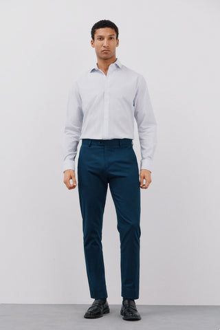 Camisa Manga Larga Slim Fit Rayas