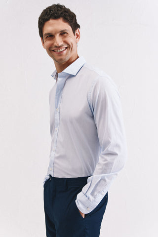 Camisa Manga Larga de Algodón