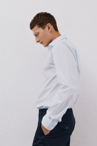 Camisa Manga Larga de Algodón