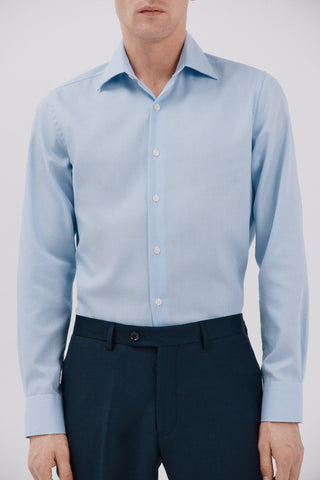 Camisa Manga Larga de Algodón