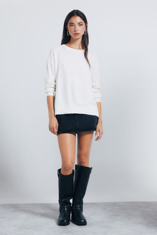 Sudadera Manga Larga con Cristales