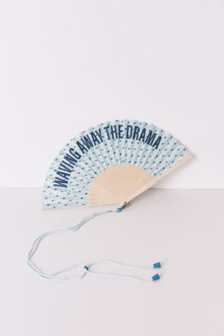 Abanico con Estampado y Frase