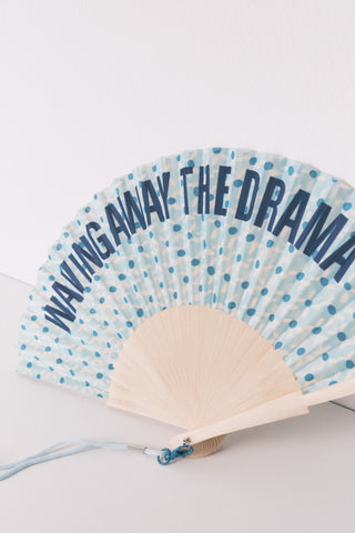 Abanico con Estampado y Frase