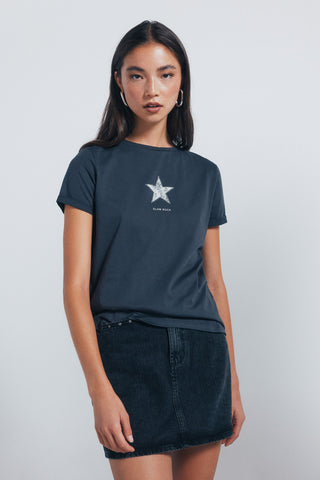 Camiseta Manga Corta con Gráfico