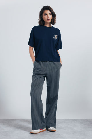 Camiseta Manga Corta con Gráfico