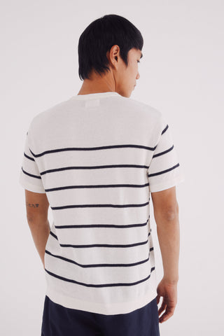 Sudadera Cuello Redondo Estampado Rayas