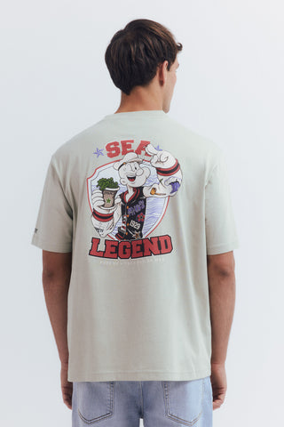 Camiseta Manga Corta con Gráfico