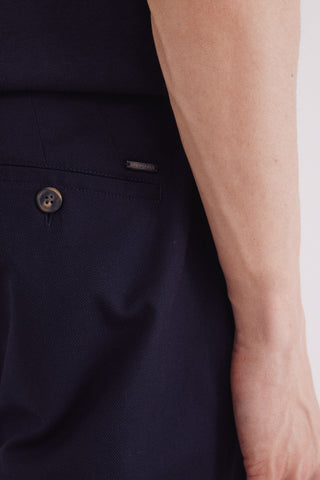 Pantalón de Vestir Slim Fit de Algodón