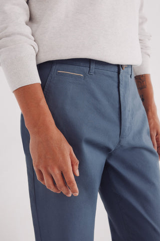 Pantalón Slim Fit con Bolsillos de Algodón