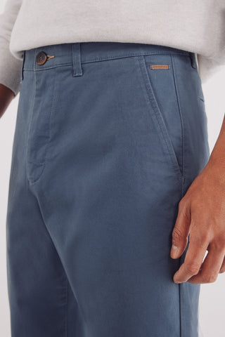 Pantalón Slim Fit con Bolsillos de Algodón